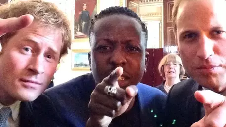 Primul selfie regal la Buckingham Palace