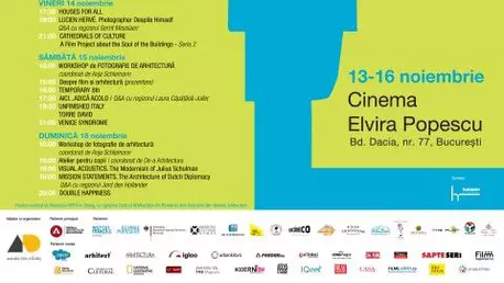 Cele mai interesante evenimente ale saptamanii 10 – 14 noiembrie