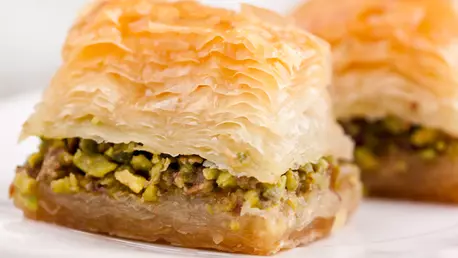 Cum sa faci baclava cu mix de alune si miere