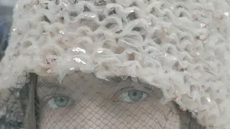 Machiaj fantezist in show-ul Chanel Haute Couture