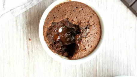 Briose de ciocolata, fara zahar!