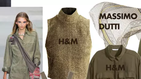 Look military - Cele mai cool & accesibile piese vestimentare ale saptamanii