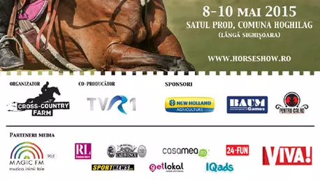Transylvania Horse Show 2015, cel mai cunoscut concurs hipic international din Romania