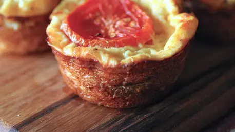 Briose cu ou si legume