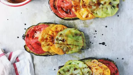 Vinete coapte cu busuioc si sos