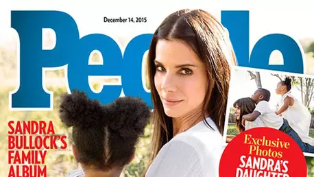 Sandra Bullock a adoptat o fetita in varsta de 3 ani