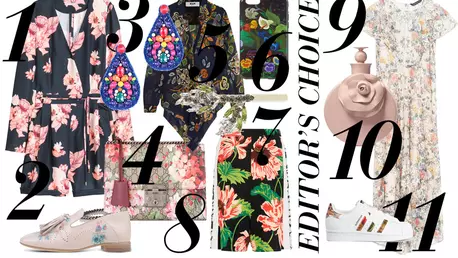 Flower power - cele mai HOT piese vestimentare si accesorii ale saptamanii