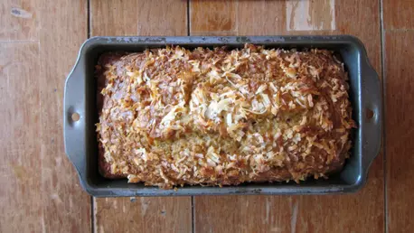 Chec cu banane si cocos