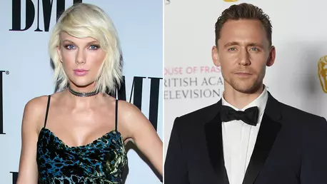 Un nou cuplu de vedete! Taylor Swift, surprinsa sarutandu-se cu Tom Hiddleston