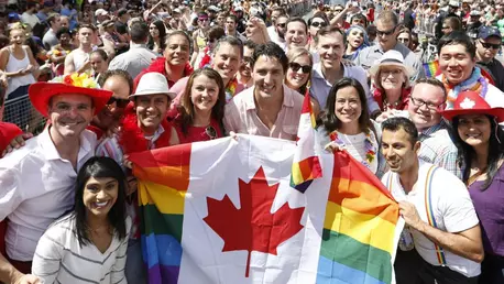 Justin Trudeau, Prim-ministrul Canadei, a participat la parada Pride din Toronto