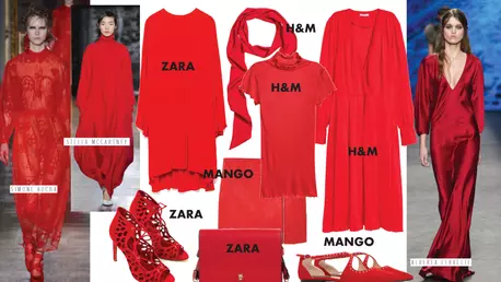 Rosu aprins – cele mai cool si accesibile piese vestimentare ale saptamanii