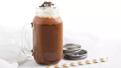 Ciocolata calda cu gheata