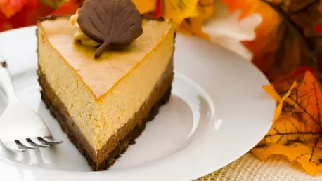 Cheesecake cu dovleac, fara coacere