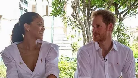 Rihanna l-a intalnit pe Printul Harry