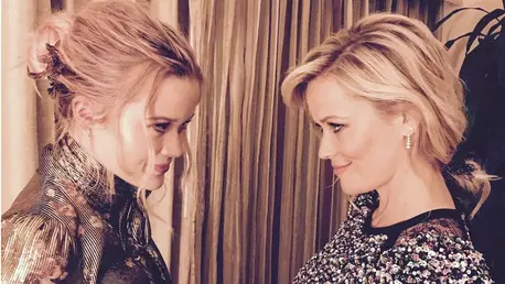 Reese Whiterspoon si fiica ei seamana leit