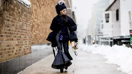 Best streetstyle looks @ Saptamana Modei de la New York