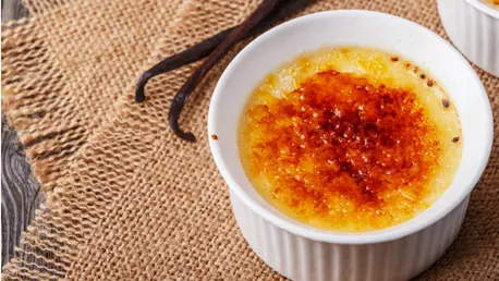 Mango brulee