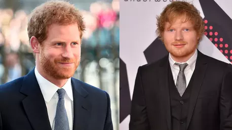 Printul Harry a fost confundat cu Ed Sheeran
