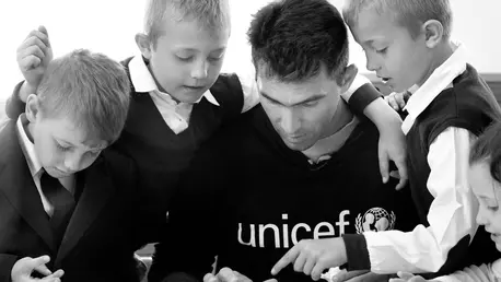 Horia Tecau este noul Ambasador National pentru UNICEF in Romania