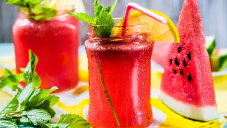 Limonada cu pepene si menta