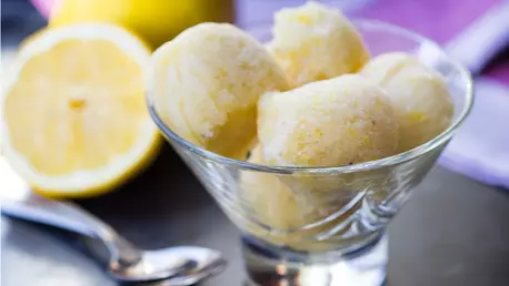Sorbet cu limoncello