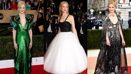 Nicole Kidman: tinutele cu care a impresionat pe covorul rosu
