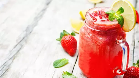 Cea mai savuroasa limonada cu capsuni