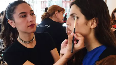 Ioana Stratulat, din culisele NYFW 2018: secrete de machiaj