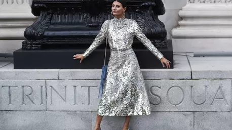 Best streetstyle looks @ Saptamana Modei de la Londra Spring 2018