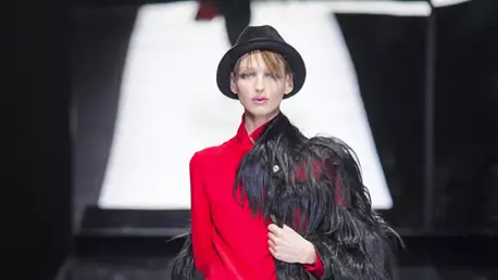 Giorgio Armani colectia toamna iarna 2017-2018
