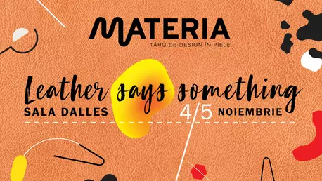 MATERIA isi propune sa sustina comunitatea creativilor din domeniul pielii