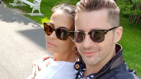 Anca Serea si Adi Sina au sarbatorit 2 ani de casatorie