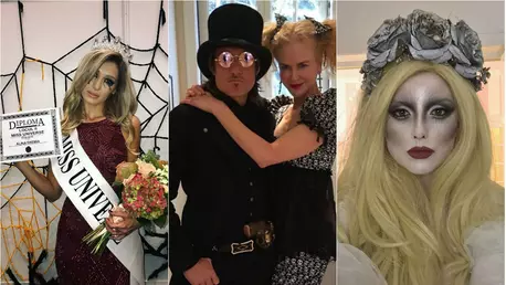 Cele mai cool costume purtate de vedete in ziua de Halloween