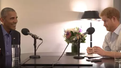 Prințul Harry îi ia un interviu lui Barack Obama. ”Trebuie să imit un accent britanic?”, glumește fostul președinte