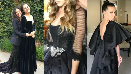 Cele mai cool imagini postate de vedete pe Instagram la Globurile de Aur 2018