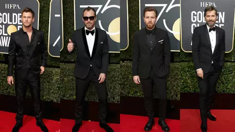 Globurile de Aur 2018: ce au purtat bărbații pe covorul roșu