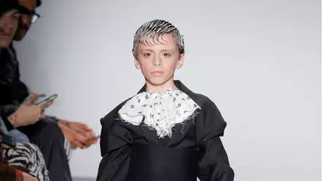 Copilul de 10 ani care a atras atenția tuturor la New York Fashion Week