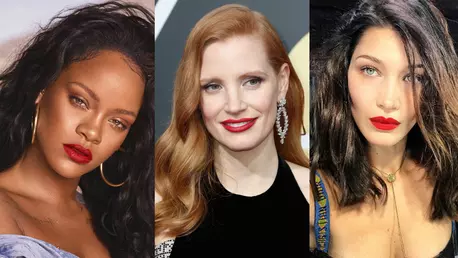 Rujul roșu: texturile sezonului, ideale pentru un look glam, sexy și seducător