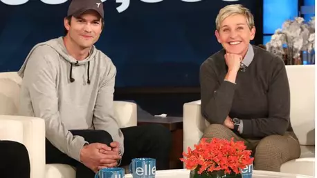 Ashton Kutcher i-a pregătit o surpriză impresionantă lui Ellen DeGeneres