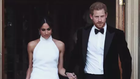 Cum arată cea de-a doua rochie de mireasă purtată de Meghan Markle?