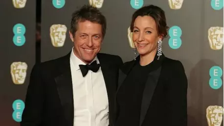 Hugh Grant și Anna Eberstein s-au căsătorit