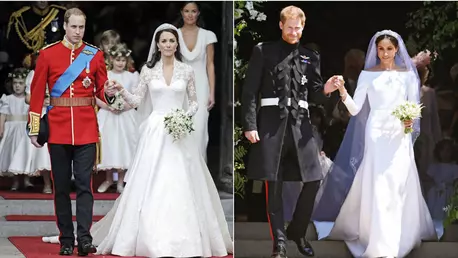Comparație Regală: Nunta Prințului William cu Kate vs. Nunta Prințului Harry cu Meghan