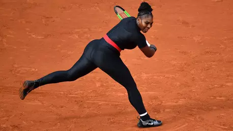 Serena Williams în catsuit la Roland Garros nu e pe placul românilor, e oricum eroina zilei