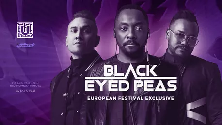 Black Eyed Peas concertează la UNTOLD
