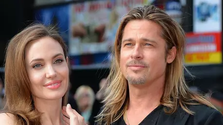 Brad Pitt se teme că Angelina Jolie se va muta cu copiii în Londra