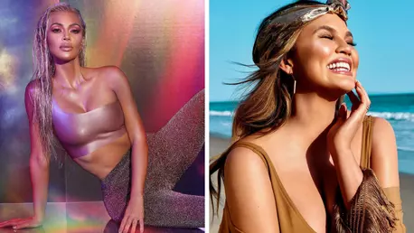 Kim Kardashian și Chrissy Teigen poartă accesorii construite în piele - și e cel mai bizar lucru pe care l-am văzut toată săptămâna