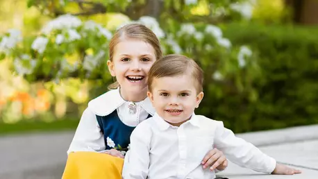 Prințesa Estelle a Suediei arată absolut adorabil în prima ei zi de școală