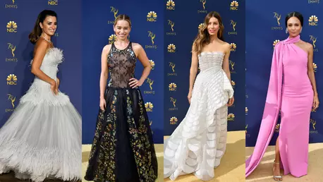 Premiile EMMY 2018: Vedete pe covorul roșu (GALERIE FOTO)