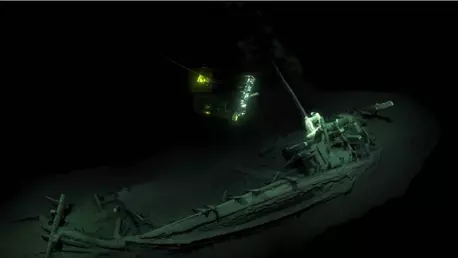 Cea mai veche epavă din lume a fost găsită intactă în Marea Neagră