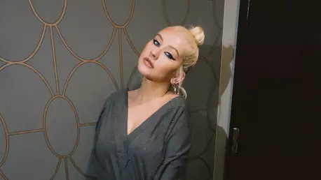 Fiica Christinei Aguilera a însoțit-o pe scenă pentru un moment emoționant